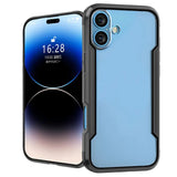 Durable Aluminium Frame Soft TPU Shockproof Case For iPhone