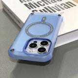 Solid Color Frosted Matte Magnetic Case for iPhone