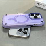 Solid Color Frosted Matte Magnetic Case for iPhone