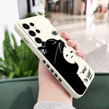 Silicone Sleepy Cat Case For Samsung Galaxy