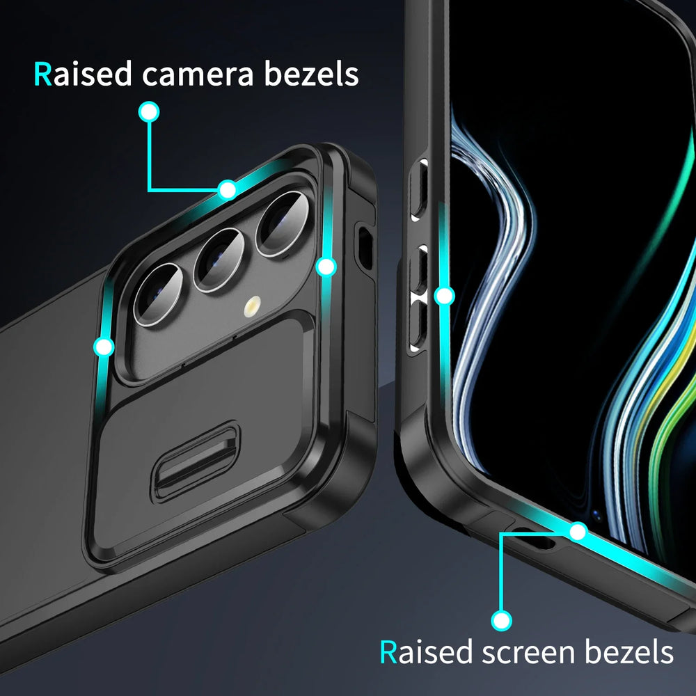 Slide Camera Case For Samsung Galaxy