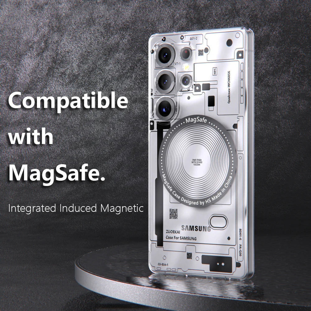 Technology Soft Magnetic Case For Samsung Galaxy