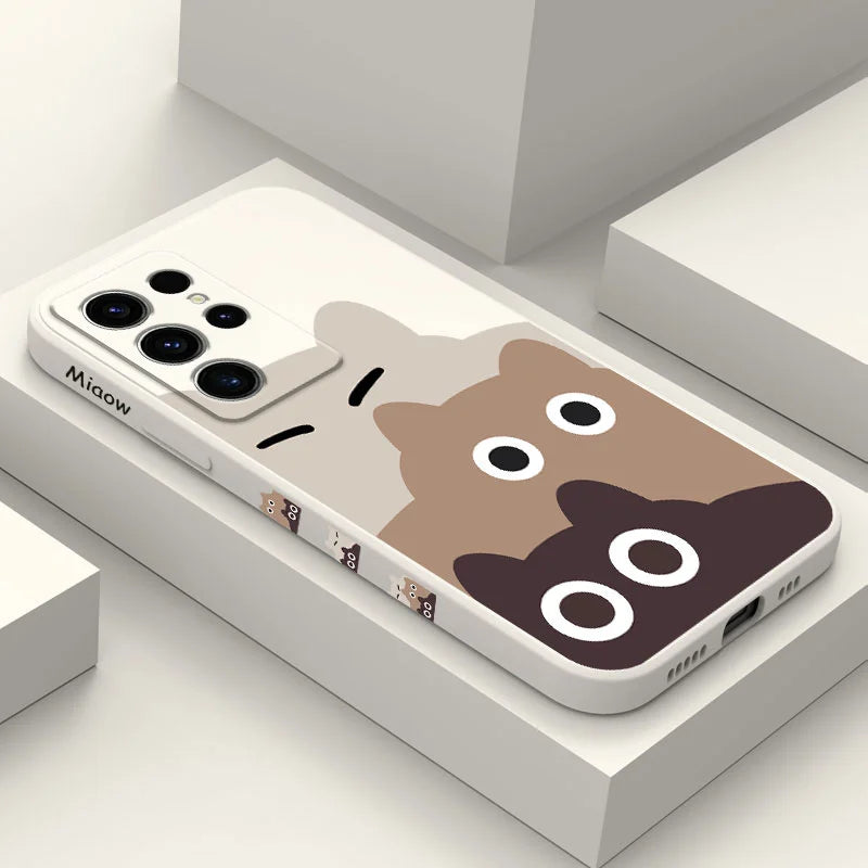 Stackable Cats Case For Samsung Galaxy