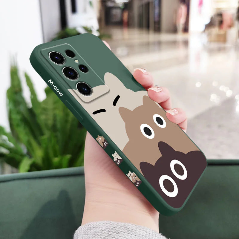 Stackable Cats Case For Samsung Galaxy