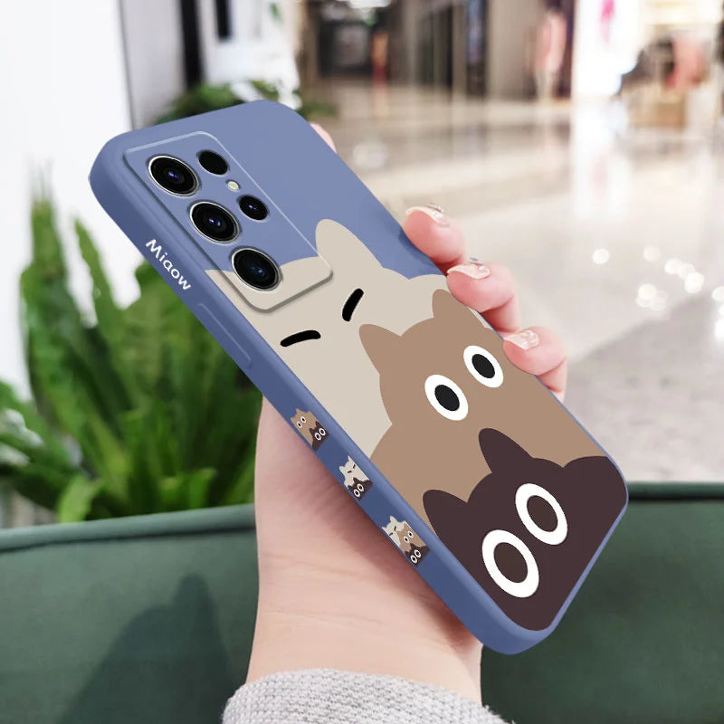 Stackable Cats Case For Samsung Galaxy