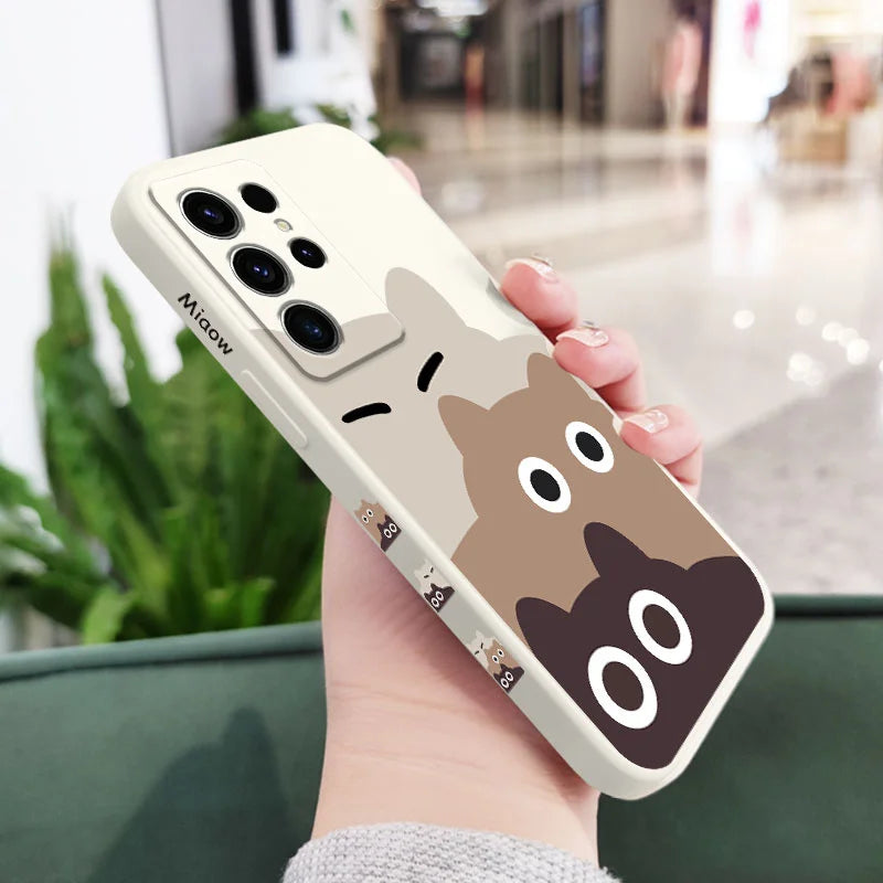 Stackable Cats Case For Samsung Galaxy