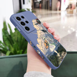 Straw Hat Girl Case For Samsung Galaxy