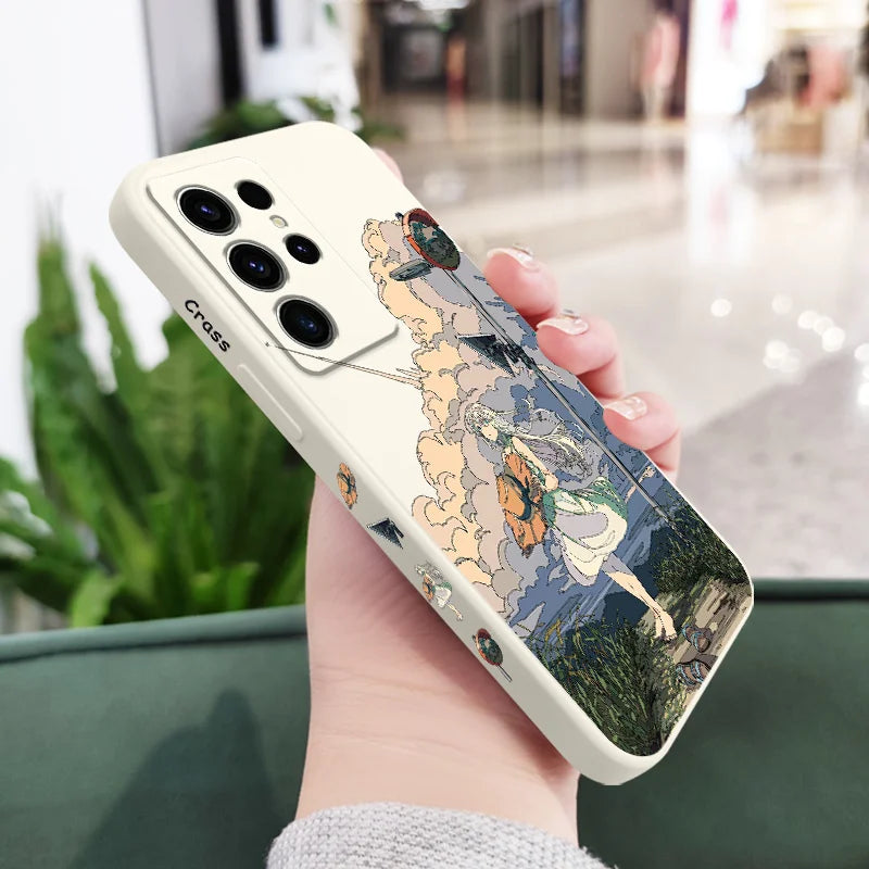 Straw Hat Girl Case For Samsung Galaxy
