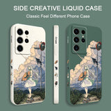 Straw Hat Girl Case For Samsung Galaxy