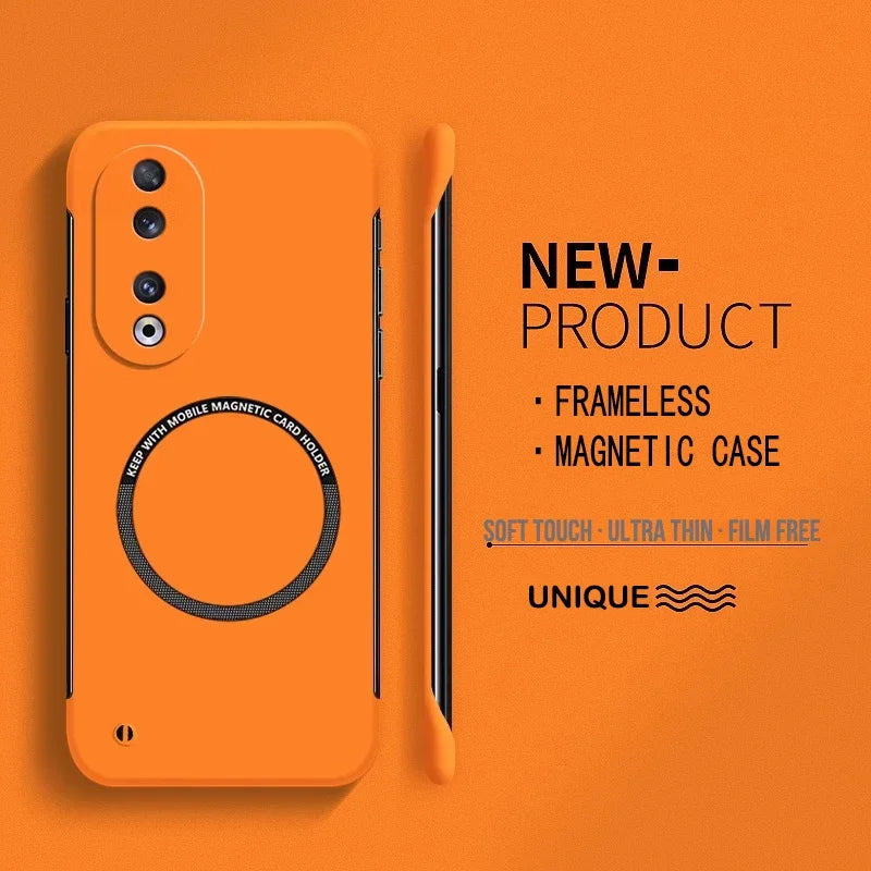 Ultra Thin Hard PC Magnetic Frameless Case For Huawei Honor