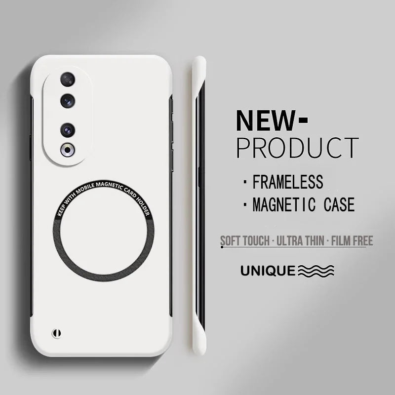 Ultra Thin Hard PC Magnetic Frameless Case For Huawei Honor