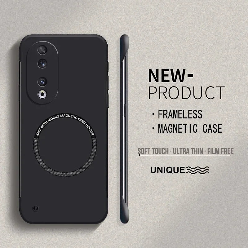 Ultra Thin Hard PC Magnetic Frameless Case For Huawei Honor