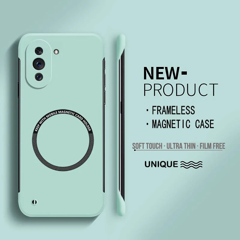 Ultra Thin Hard PC Magnetic Frameless Case For Huawei Nova