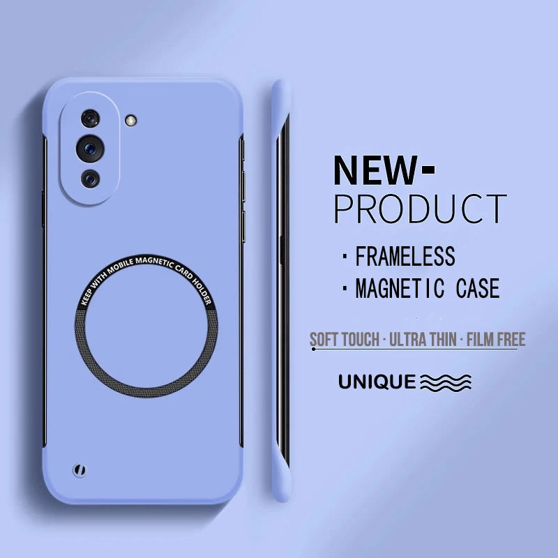 Ultra Thin Hard PC Magnetic Frameless Case For Huawei Nova