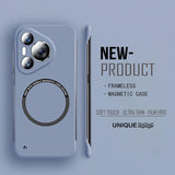 Ultra Thin Hard PC Magnetic Frameless Case For Huawei Pura