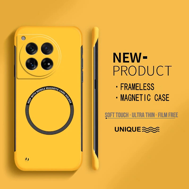 Ultra Thin Hard PC Magnetic Frameless Case For Oneplus