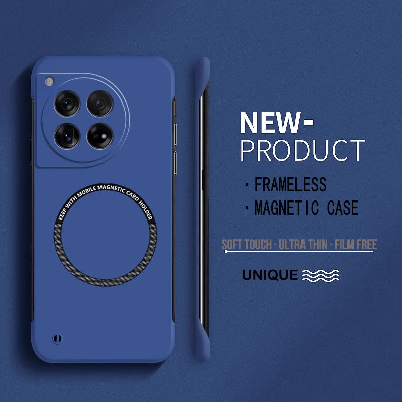 Ultra Thin Hard PC Magnetic Frameless Case For Oneplus