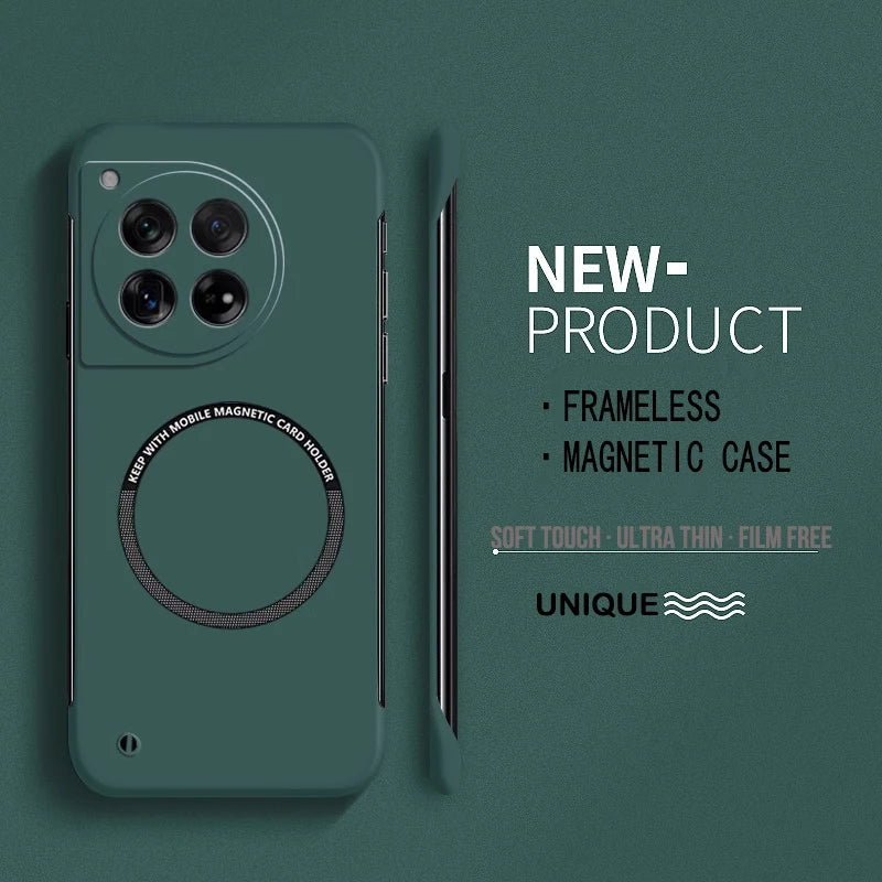 Ultra Thin Hard PC Magnetic Frameless Case For Oneplus