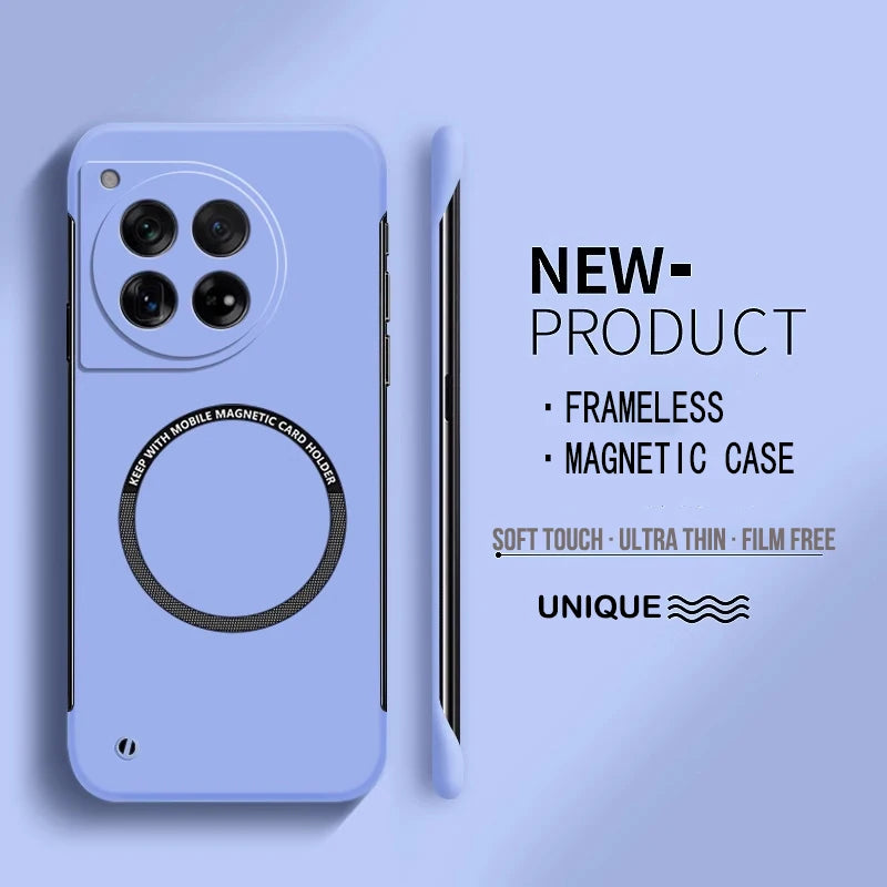 Ultra Thin Hard PC Magnetic Frameless Case For Oneplus