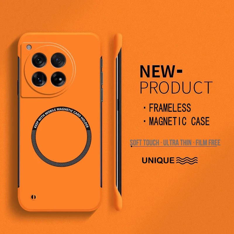 Ultra Thin Hard PC Magnetic Frameless Case For Oneplus