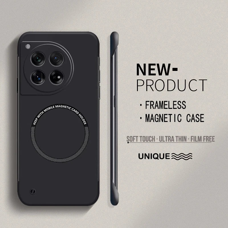 Ultra Thin Hard PC Magnetic Frameless Case For Oneplus