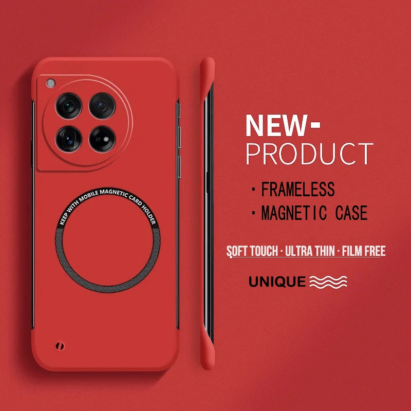 Ultra Thin Hard PC Magnetic Frameless Case For Oneplus