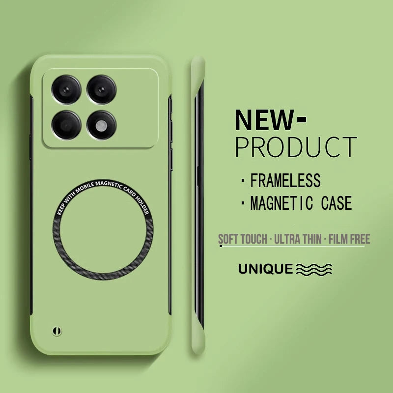 Ultra Thin Hard PC Magnetic Frameless Case For Xiaomi