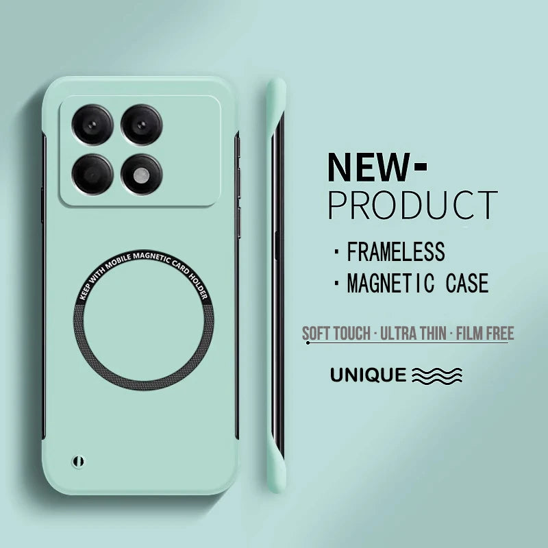Ultra Thin Hard PC Magnetic Frameless Case For Xiaomi