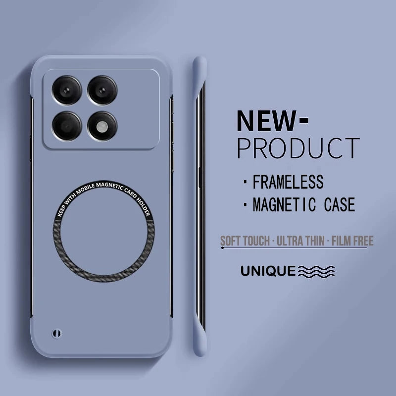 Ultra Thin Hard PC Magnetic Frameless Case For Xiaomi