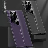 Ultra-Thin Matte Shockproof Lens Protection Hard PC Case For Samsung Galaxy