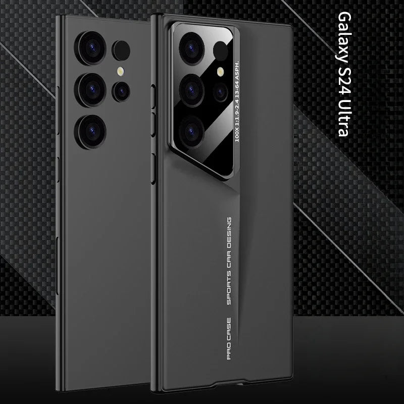 Ultra-Thin Matte Shockproof Lens Protection Hard PC Case For Samsung Galaxy