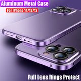 Ultra Slim Aluminum Metal Bumper Case For iPhone