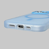 Ultrathin Liquid Silicone Frosted Magnetic Case for iPhone