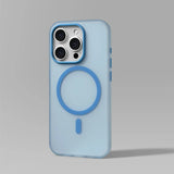 Ultrathin Liquid Silicone Frosted Magnetic Case for iPhone