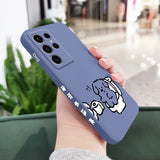 White Milk Dog Case For Samsung Galaxy