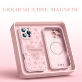 Butterfly Silicone Magnetic Case For iPhone