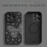 Butterfly Silicone Magnetic Case For iPhone
