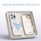 Butterfly Silicone Magnetic Case For iPhone