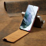 Luxury Vertical Flip Leather Full Package Case For Samsung
