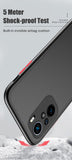 Luxury Matte Clear Case For Samsung Galaxy