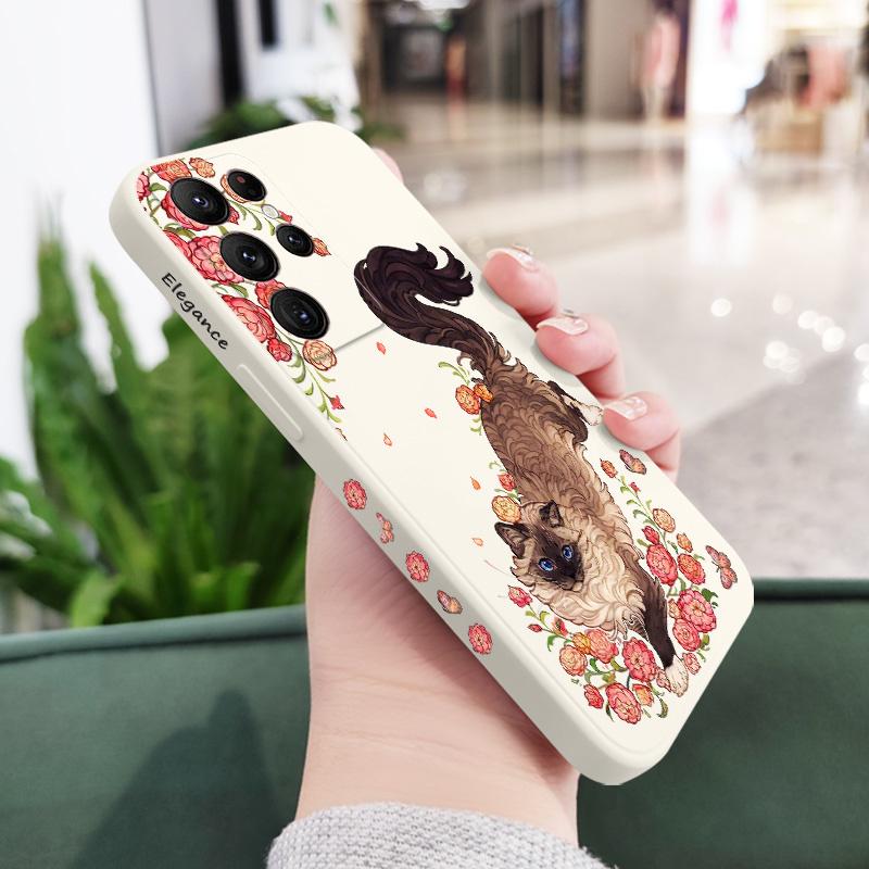 Ethereal Cat Case For Samsung Galaxy