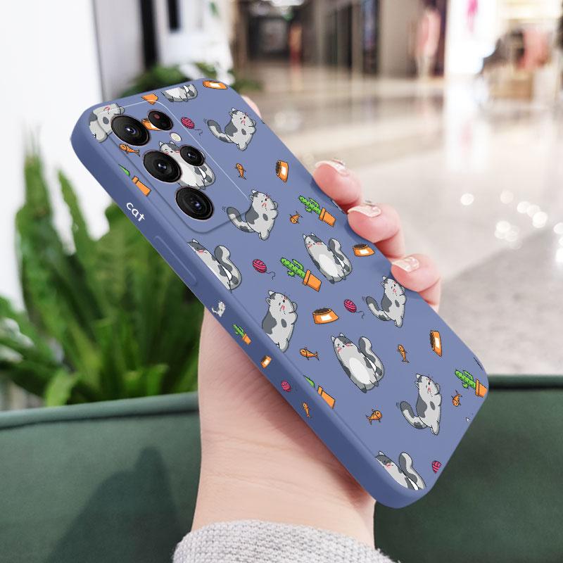 Cat Yarn Phone Case For Samsung Galaxy