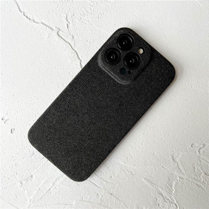 Ultra thin Cloth Texture Case For iPhone