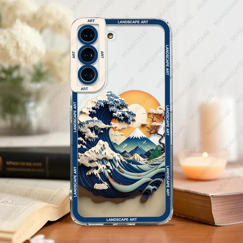 Soft Landscape Art Case For Samsung Galaxy