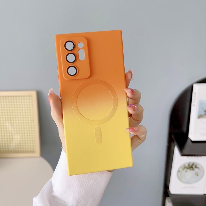 Magnetic Soft Silicone Case For Samsung