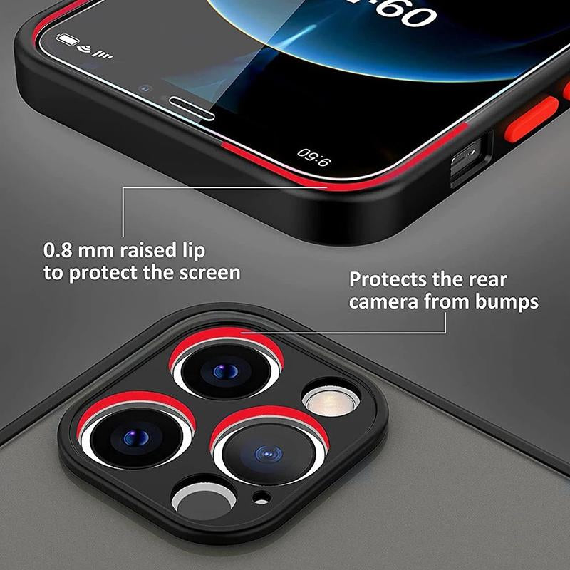 Luxury Matte Clear Case For Samsung Galaxy