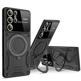 Magnetic Stand Shockproof Armor Case for Samsung