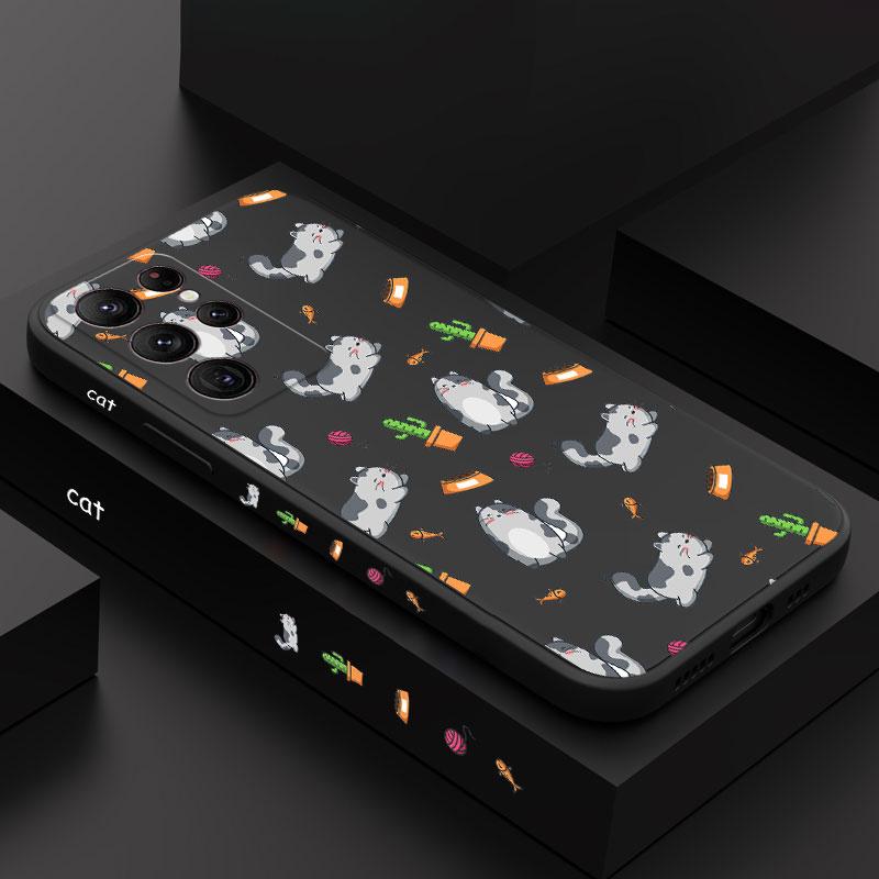 Cat Yarn Phone Case For Samsung Galaxy