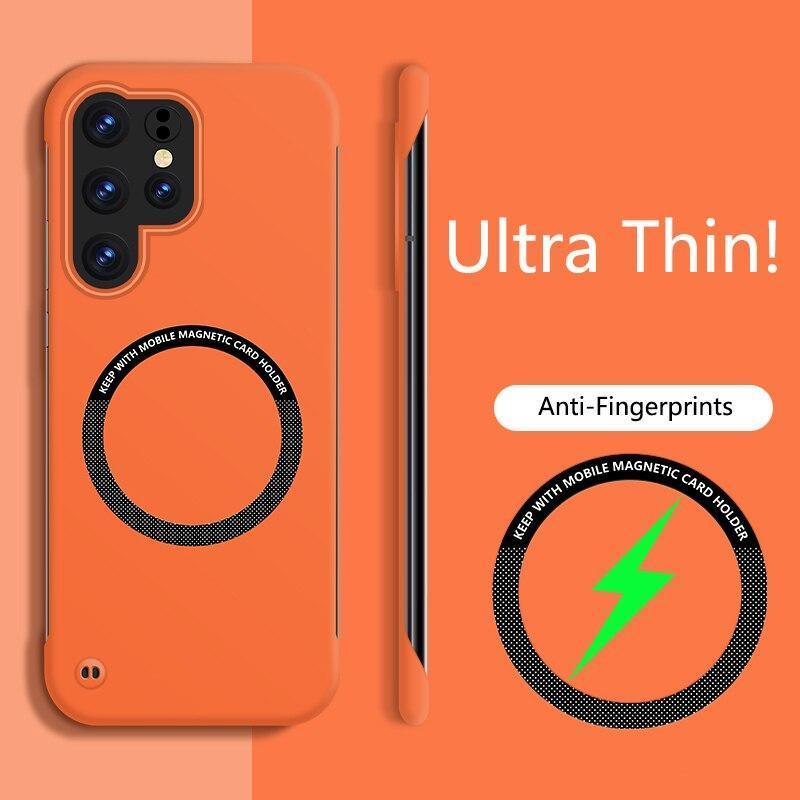 Frameless Hard PC Magnetic Case for Samsung