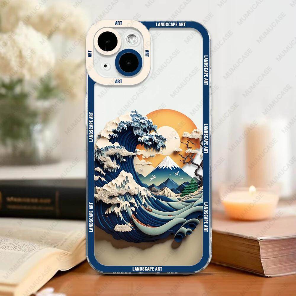 Soft Landscape Art Case For iPhone